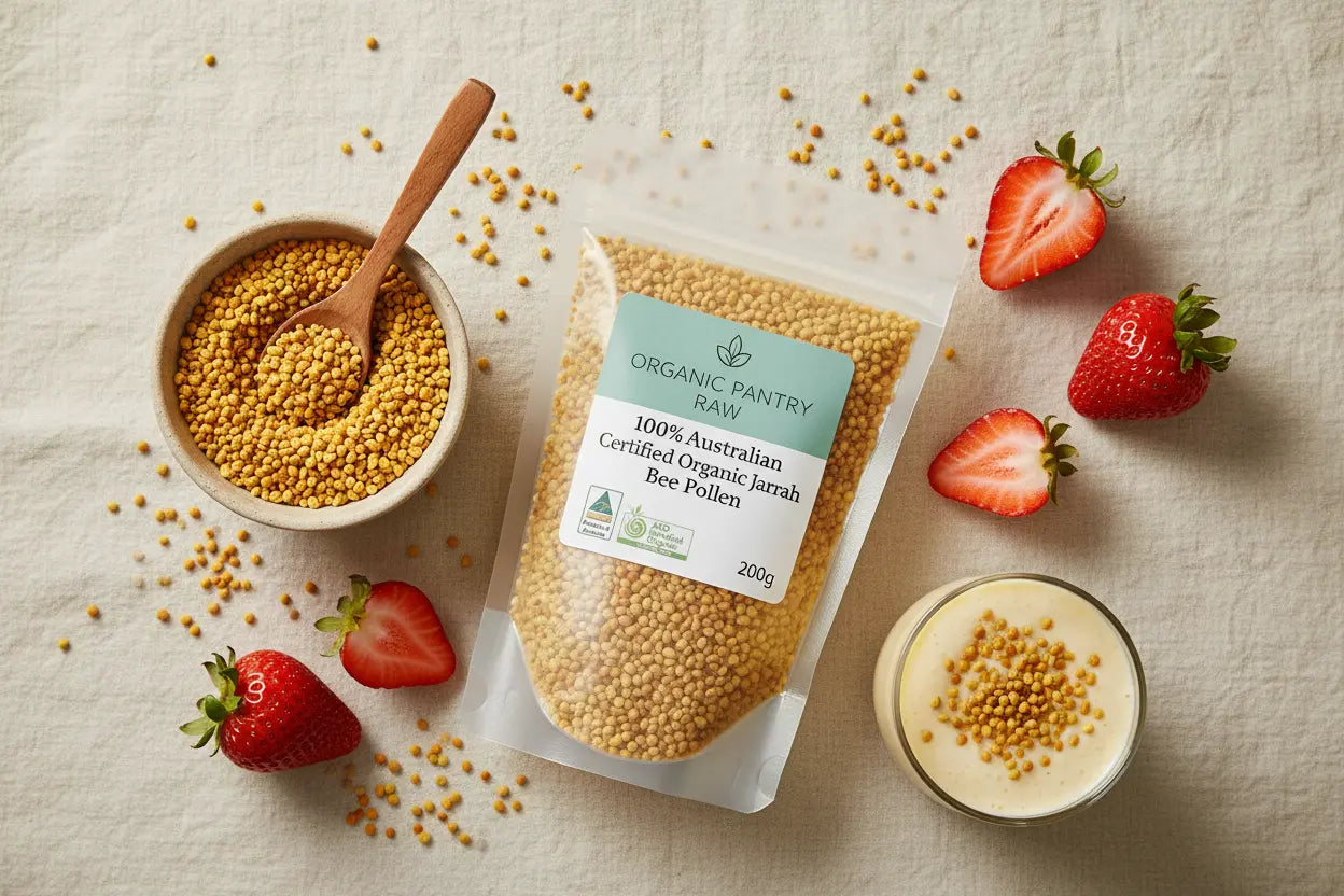 Is Organic Bee Pollen Worth It? Organic Pantry Raw Explains Organic Pantry Raw