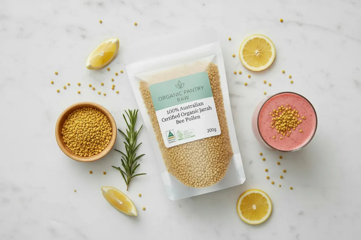 Organic Bee Pollen: How We Do It Differently at Organic Pantry Raw Organic Pantry Raw